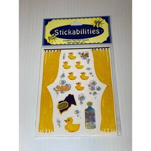 Stickabilities - Stickers - Bath Time Theme - New In Packaging Rubber Ducks